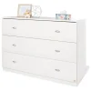 Wickelkommode "Laura" in Weiß - (B)120 x (H)101 x (T)80 cm