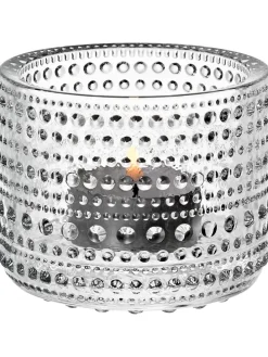 Windlicht "Kastehelmi" in Transparent - Ø 6,5 cm