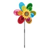 Windrad Blume in Bunt - (B)37,5x (H)74,5 x (T)14 cm