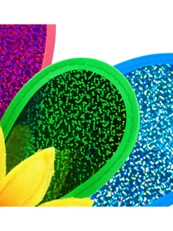 Windrad Blume in Bunt - (B)37,5x (H)74,5 x (T)14 cm