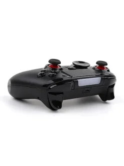 Wireless Game Controller für PS4 – reaktionsschnelle Tasten in Schwarz