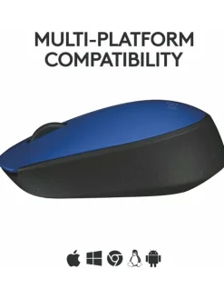 Wireless M171 Kabellose Maus in Blau - Ideal für Büro und in Blau