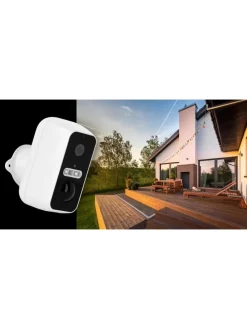 Wireless Security Cam 2K Bewegungserkennung Kabellos Outdoor