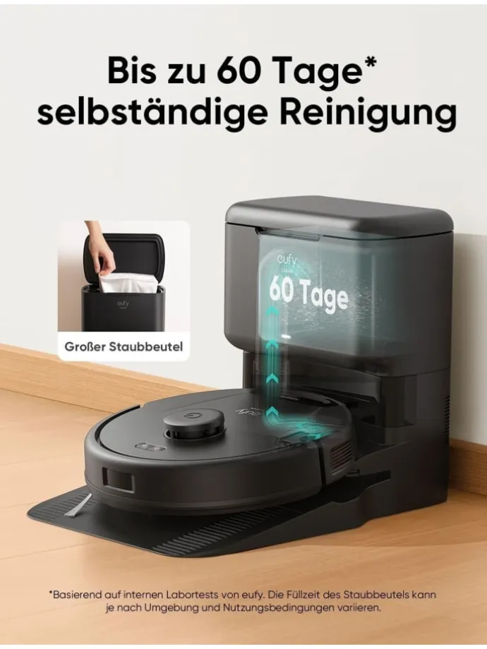 Wischroboter L60 Hybrid SES EU Version in schwarz