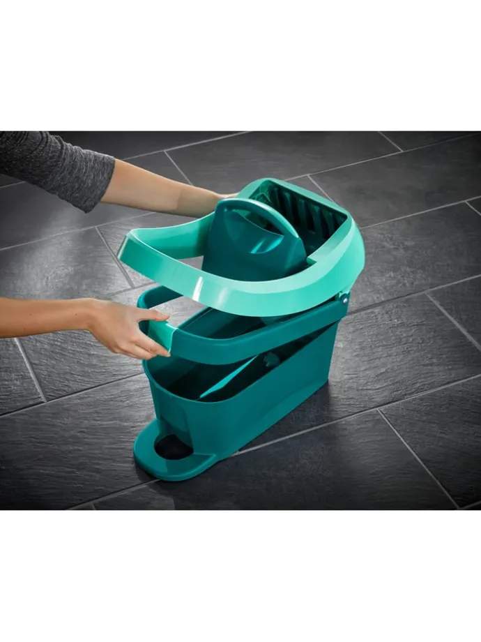 Wischtuchpresse "Profi XL Mobile" in Türkis