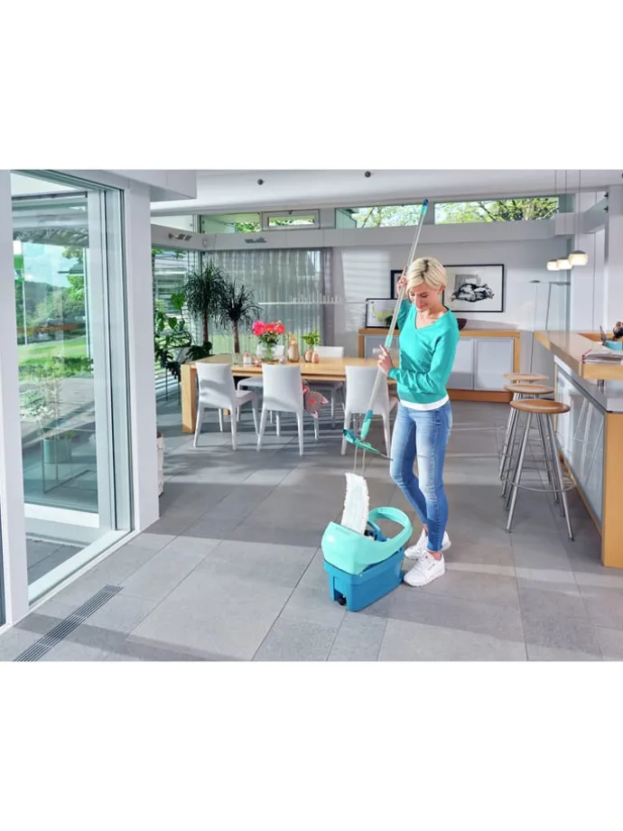 Wischtuchpresse "Profi XL Mobile" in Türkis