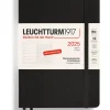 Wochenkalender & Notizbuch in Schwarz - B6+