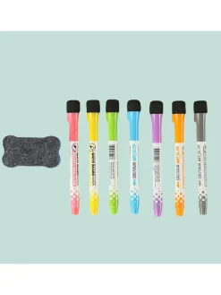 Wochenplaner in Weiß/ Bunt - (B)43 x (H)30 cm