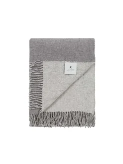 Wohndecke in Grau/ Anthrazit - (L)180 x (B)130 cm