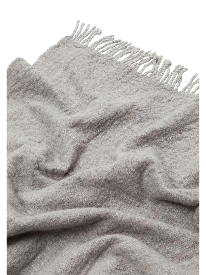 Wohndecke in Grau/ Anthrazit - (L)180 x (B)130 cm