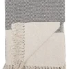 Wohndecke ''Sefanit'' in Beige/ Grau - (L)160 x (B)130 cm