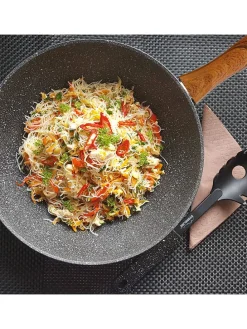 Wok ''Back to Nature'' in Grau - Ø 30 cm