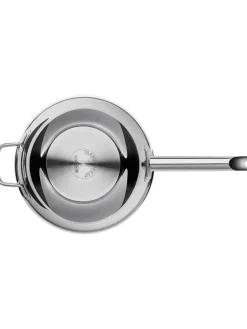 Wok-Pfanne in Silber - Ø 28 cm