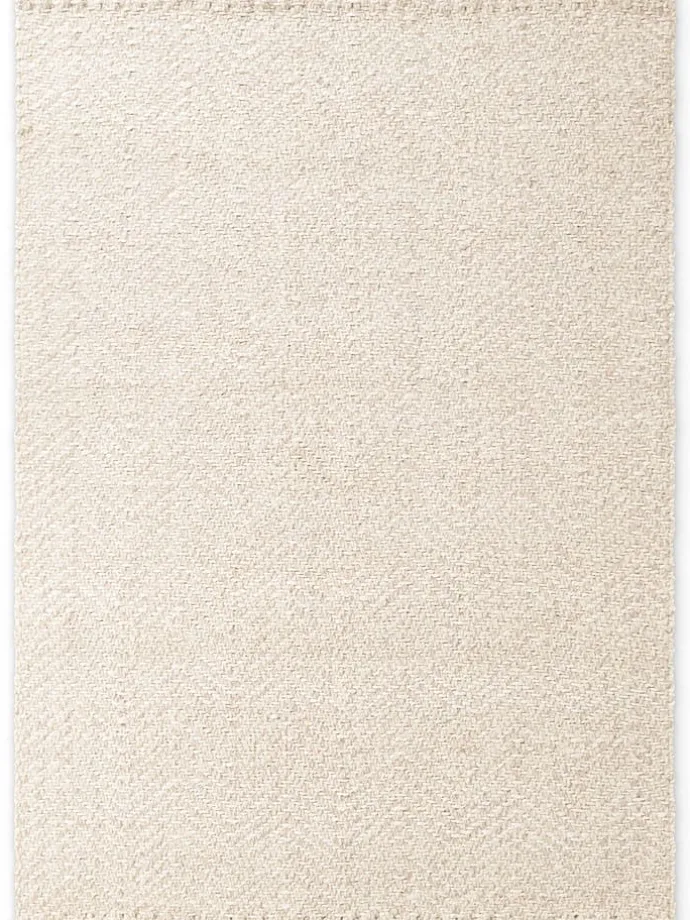 Woll-Teppich "Majoli" in Creme/ Weiß