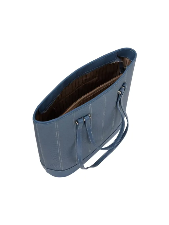 Women Tote Bag in Denim Blue
