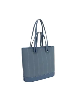 Women Tote Bag in Denim Blue