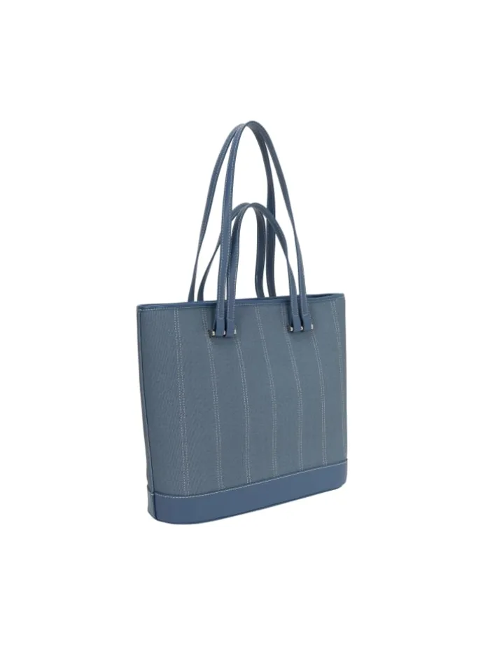 Women Tote Bag in Denim Blue