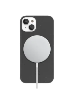 Woodcessories eco670, Cover, Apple, iPhone 14, 15,5 cm (6.1"), Schwarz