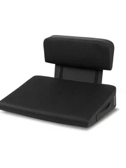 Wärme-Keilkissen mit Lendenwirbelstütze "OL 350" in Schwarz