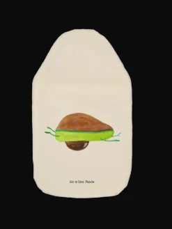 Wärmekissen Avocado Yoga ohne Spruch in Weiß