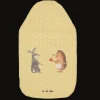 Wärmekissen Hase Igel ohne Spruch in Gelb Pastell
