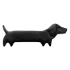 Wärmekissen "Hund Winston" in Schwarz - (B)52 x (H)20 x (T)4 cm
