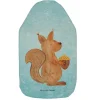 Wärmflasche Eichhörnchen Weihnachtszeit ohne Sp... in Eisblau
