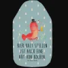 Wärmflasche Hummer Weizen mit Spruch in Blau Pastell