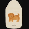Wärmflasche Hund Flauschig ohne Spruch in Weiß