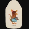 Wärmflasche Maus Kekse ohne Spruch in Weiß