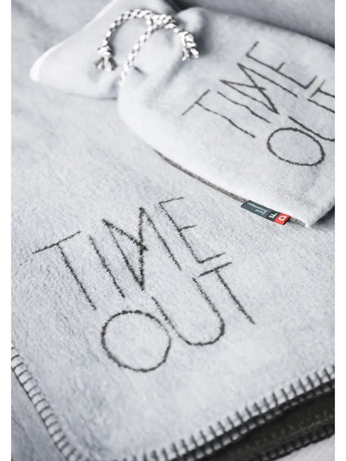 Wärmflasche "Savona - Time Out" in Hellgrau - 2 l