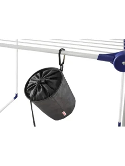 Wäscheklammerbeutel in Schwarz