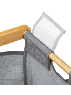 Wäschekorb 2 Fächer mit Ablage