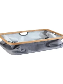 Wäschekorb "Bahari" in Grau - 50 l