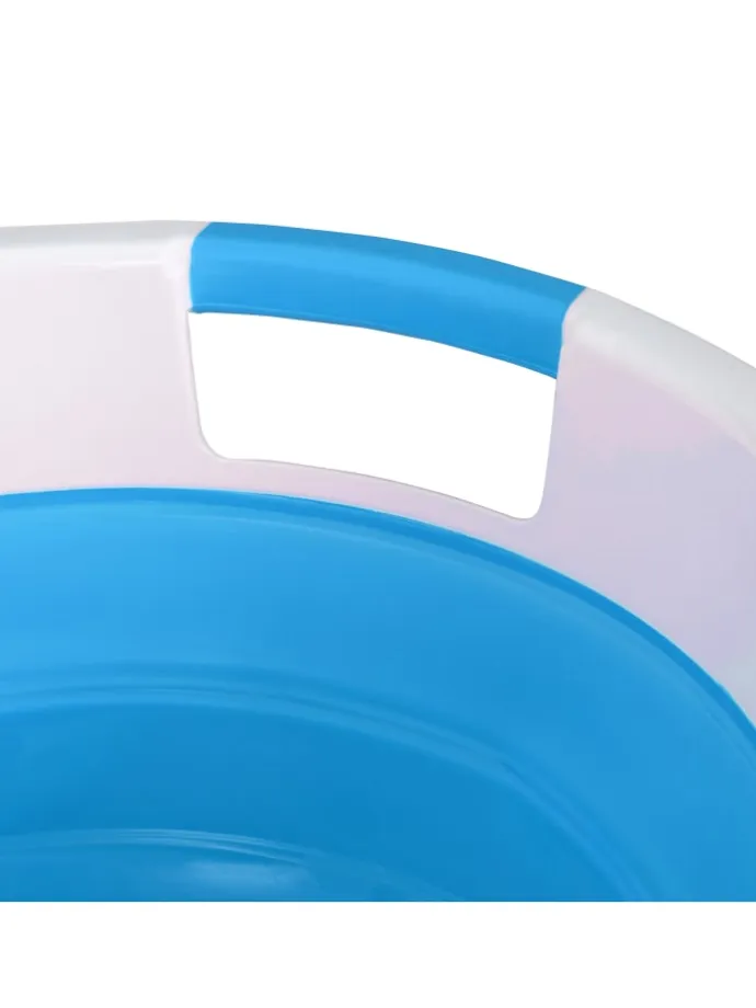 Wäschekorb "faltbar" in Blau - 24 l