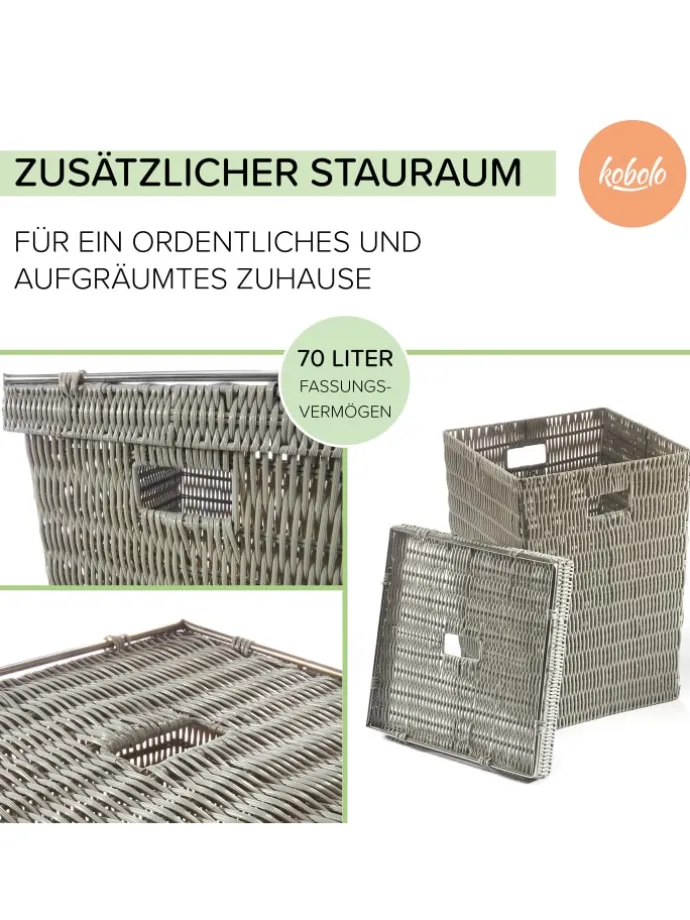 Wäschekorb GREYWASHBIN in Grau