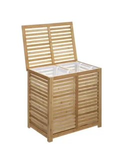 Wäschekorb in braun