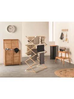 Wäschekorb in braun