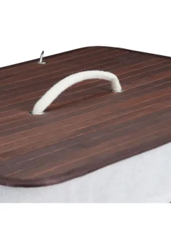 Wäschekorb in Braun - (B)55 x (H)63 x (T)35 cm