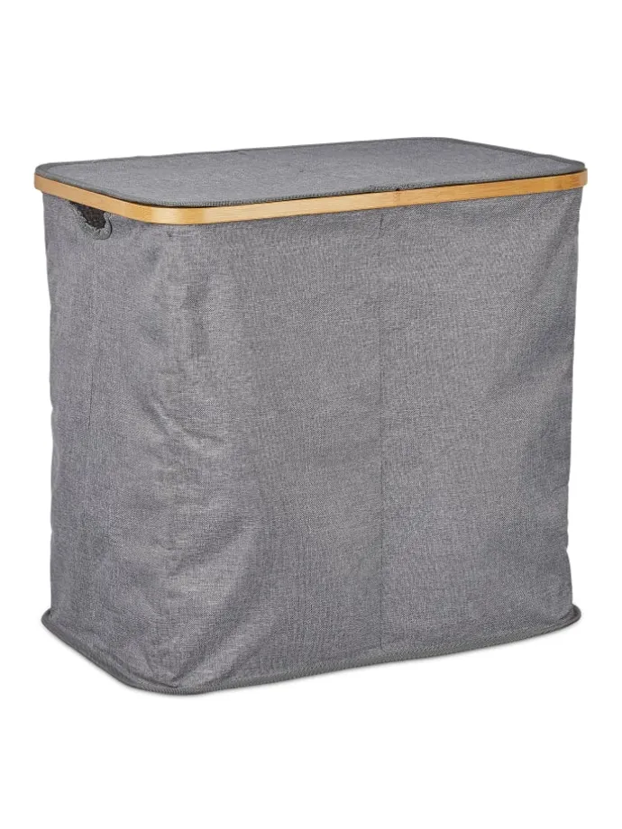 Wäschekorb in Grau - (B)54 x (H)50 x (T)33,5 cm