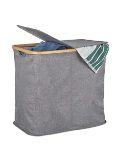 Wäschekorb in Grau - (B)54 x (H)50 x (T)33,5 cm