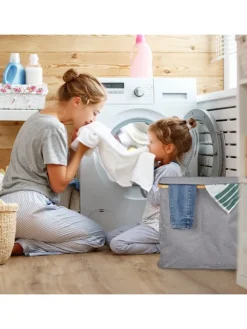 Wäschekorb in Grau - (B)54 x (H)50 x (T)33,5 cm