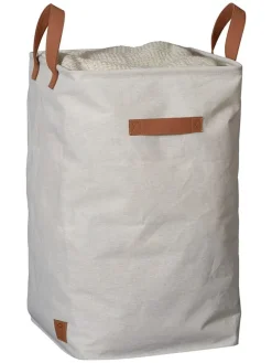 Wäschekorb in Grau - (H)58 x Ø 35 cm