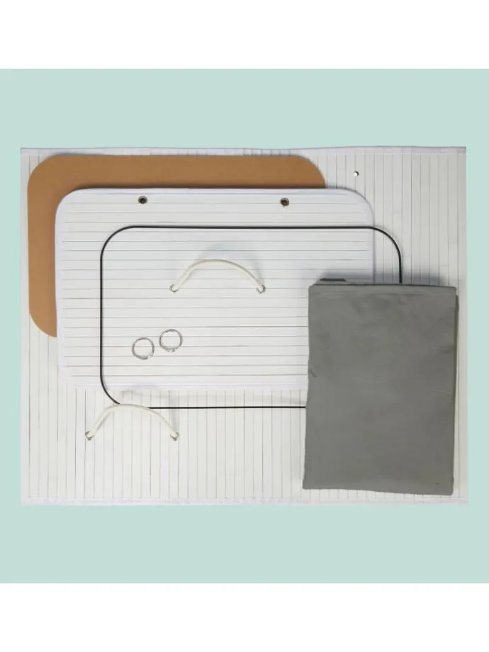 Wäschekorb in Weiß - (B)52 x (H)63 x (T)32 cm