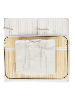 Wäschekorb in Weiß - (B)62,5 x (H)62 x (T)42,5 cm