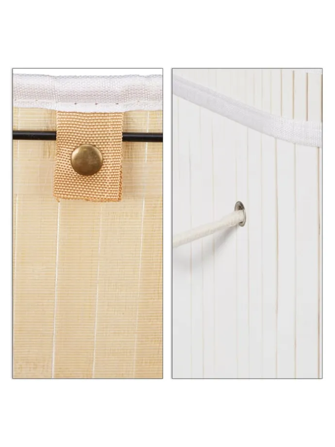 Wäschekorb in Weiß - (B)55 x (H)63 x (T)35 cm