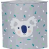 Wäschekorb "Koala" in Grau - (B)35 x (H)50 x (T)35 cm