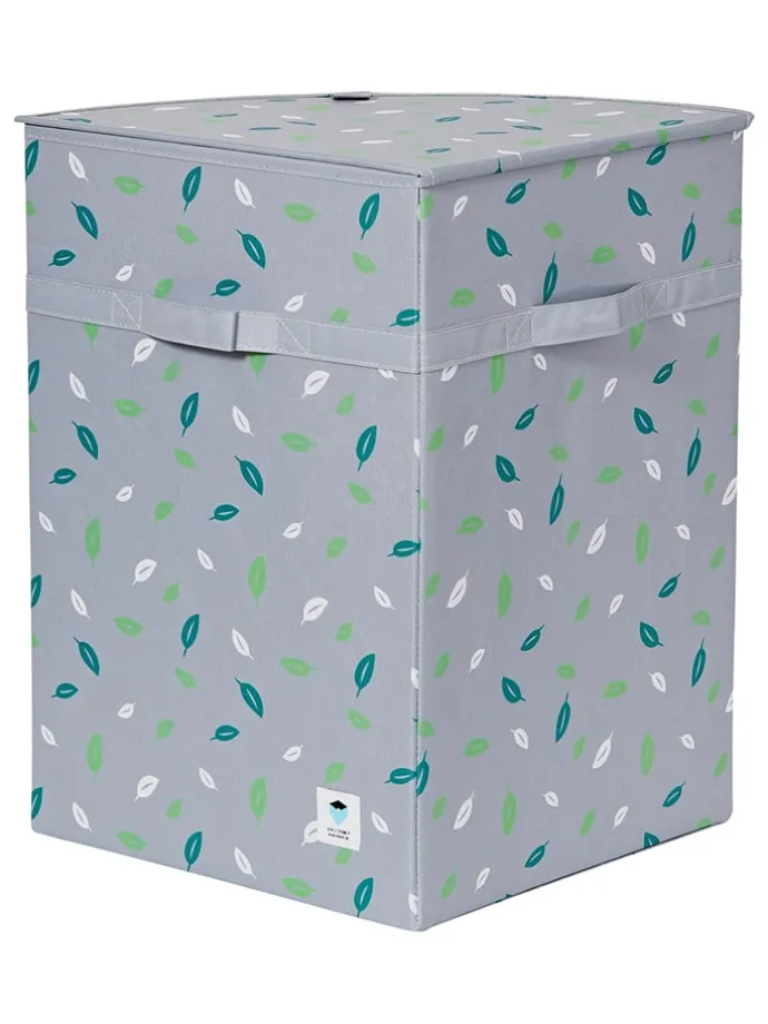 Wäschekorb "Koala" in Grau - (B)35 x (H)50 x (T)35 cm