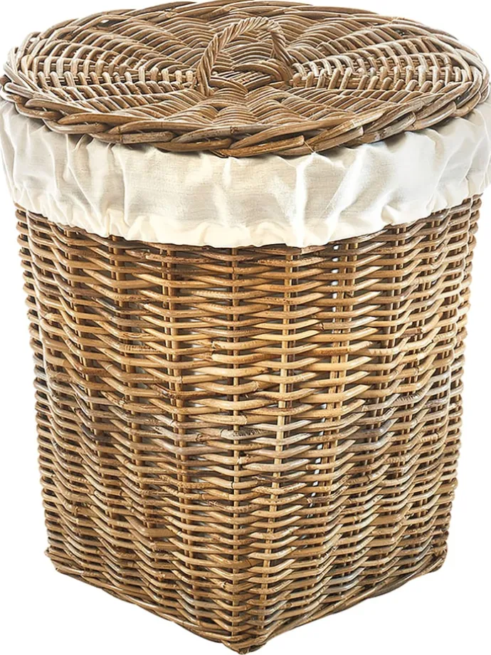 Wäschekorb KUBUS1 in Braun