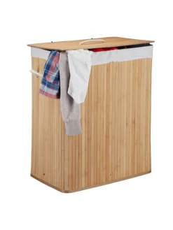 Wäschekorb Natur - (B)55 x (H)63 x (T)35 cm